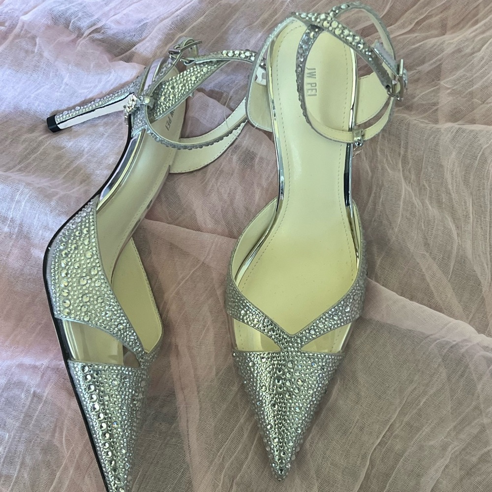 JW Pei Haida Rhinestone Heels